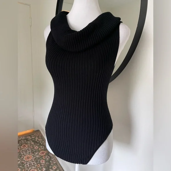 Free People Bodysuit Black Size Small - Picture 4 of 7